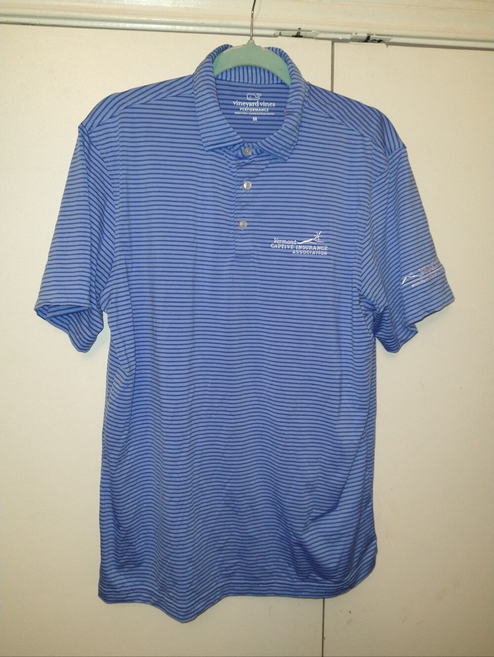Vineyard Vines Performance Short Sleeve Polo Shirt Men’s sz Medium